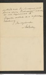Nachlass Franz Steindachner, Brief von Max Weber an Franz Steindachner (25.08.1909), Inv.Nr. 577.06, Seite 2